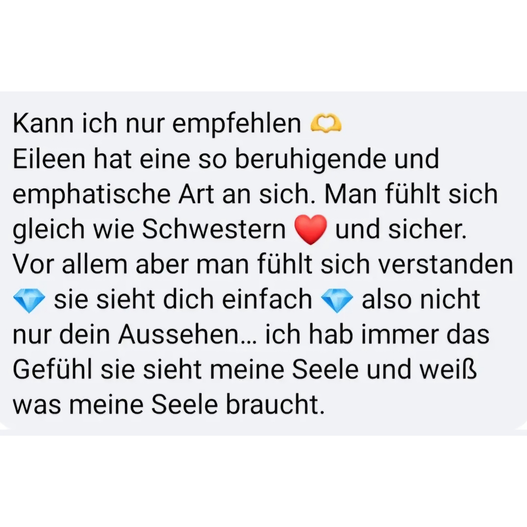 Erfahrungsbericht zu einer Session mit Eileen Kraus 10
