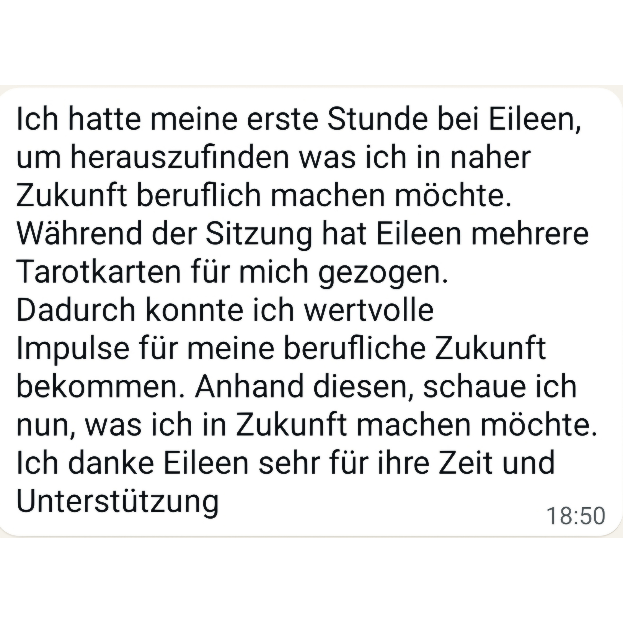 Erfahrungsbericht zu einer Session mit Eileen Kraus 4